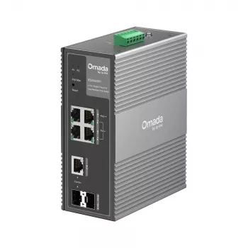 TP-Link IES206GPP verkkokytkin hallittava Gigabit Ethernet (10/100/1000) Power over Ethernet (PoE) musta
