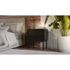 Cama yöpöytä, 2 kpl CORTINA 45x40x51 musta