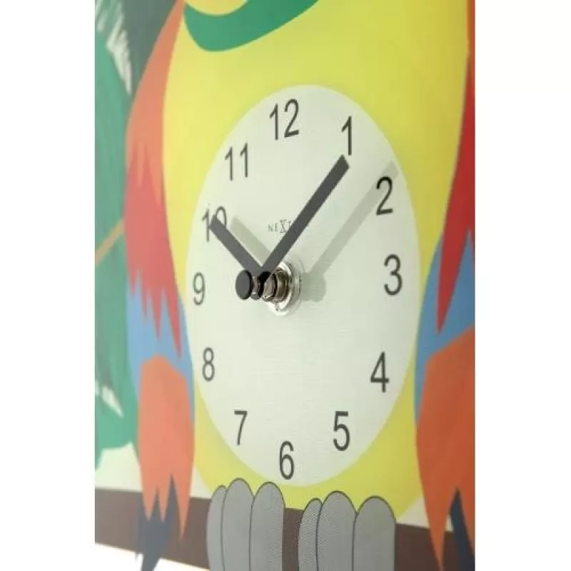 NeXtime kello 8168 Lorre, Ø43 cm, seinäkello, monivärinen