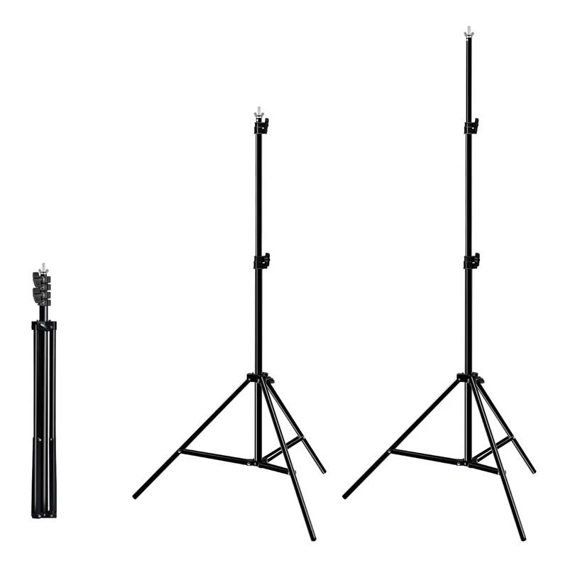 Puluz 2x3m valokuvatausta-sarja/jalusta + 3 valokuvataustaa PKT5205