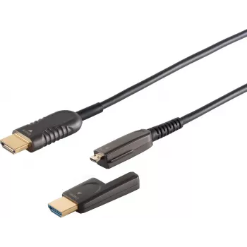 Optinen HDMI-kaapelisarja ShiverPeaks 30-02755 4K — 75 m pituus