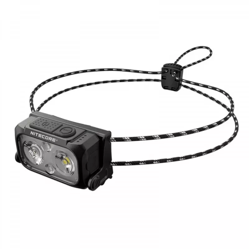 Otsalamppu Nitecore NU21 360 lumenia Midnight Shadow – kompakti ladattava otsalamppu, 360 lm teho