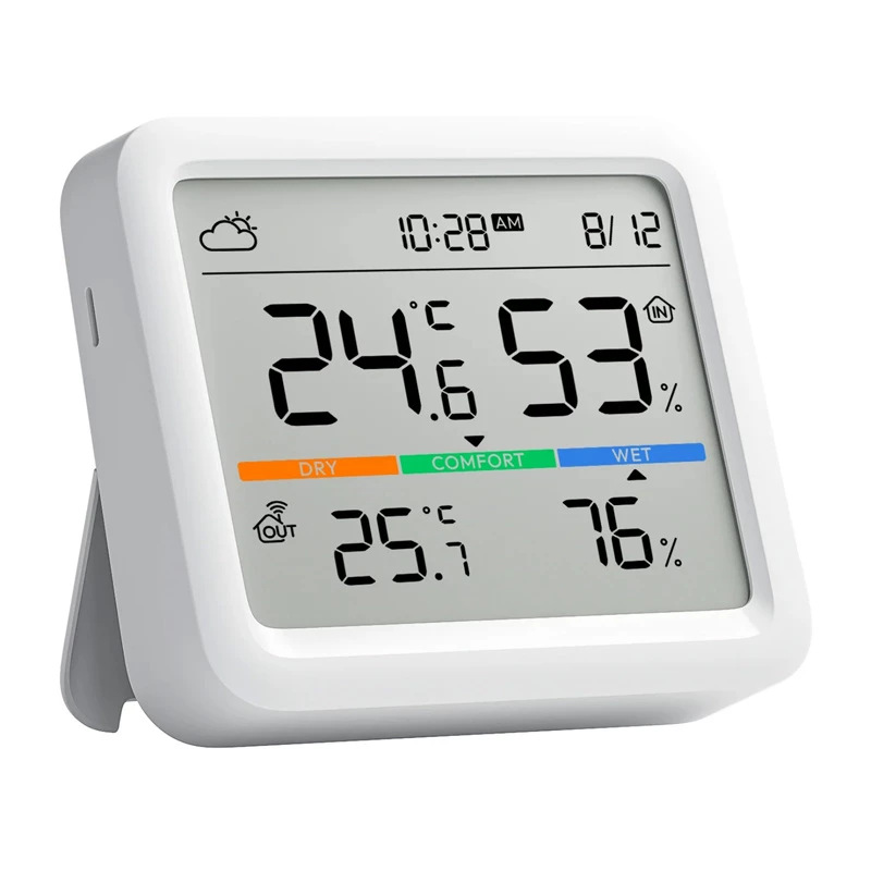 SwitchBot Meter Pro valkoinen LCD paristo 0 lämpötila- ja kosteusanturi