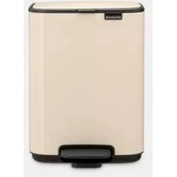 Poljinroskis BRABANTIA Bo 4L — 4 litran ruostumaton teräs -poljinroskis, pehmeä beige