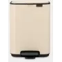 Poljinroskis BRABANTIA Bo 4L — 4 litran ruostumaton teräs -poljinroskis, pehmeä beige