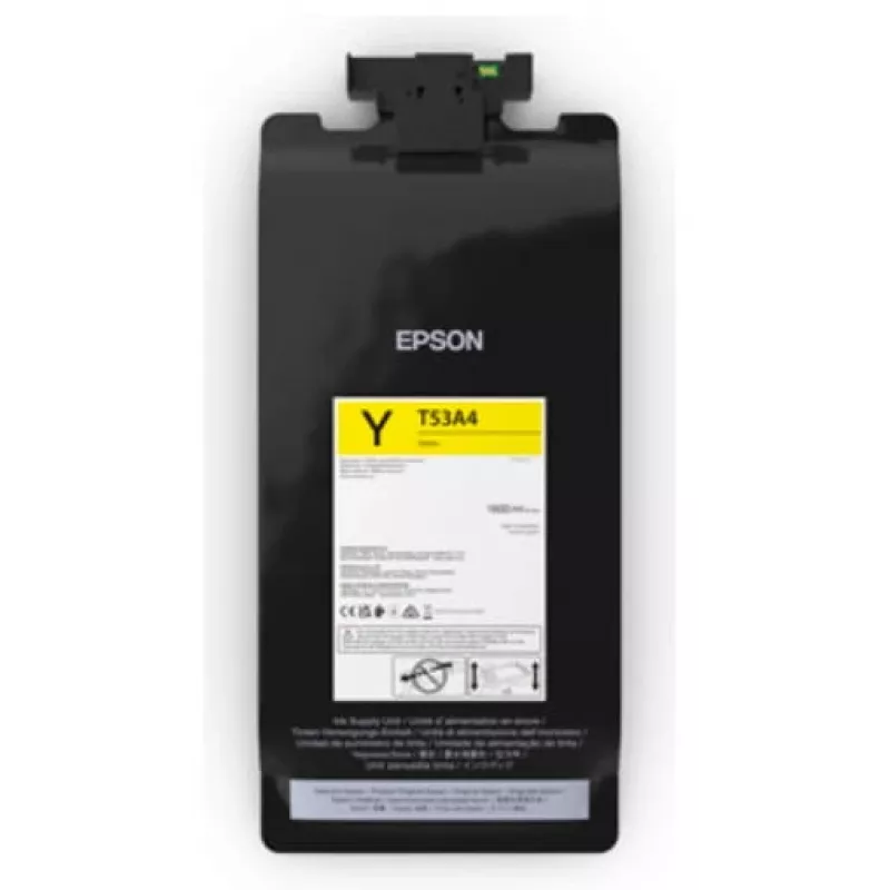 Epson UltraChrome XD3 T53A4 Mustekasetti, keltainen, 1,6 L (C13T53A400)