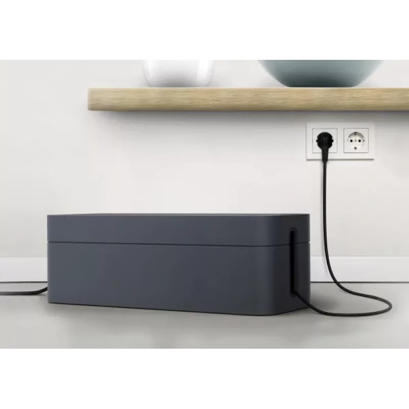 Kabelbox Durable Cavoline Box L pöydälle grafiitti 1 kpl 503037