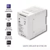 Qoltec 50914 DIN-kiskovirtalähde | 90W | 12V | 7,5A | valkoinen | ohut