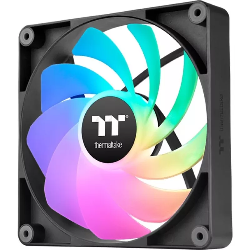 Thermaltake CT120 Reverse ARGB 120mm kotelotuuletin, 2 kpl:n pakkaus, musta