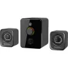 Defender V12 65212 2.1 -tietokonekaiuttimet, 11 W, 5 W subwoofer, USB-virta, LED-taustavalo, musta, 115 x 130 x 223 mm