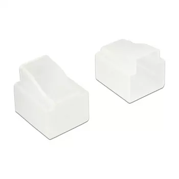 Liitännän suojatulppa DELOCK 64017 RJ-11 läpinäkyvä, polyeteeni, 13 × 14,4 × 12 mm, 10 kpl:n pakkaus
