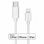 USB-kaapeli MediaRange MRCS215 1 m USB-C USB-C/Lightning valkoinen