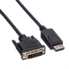 DisplayPort-DVI-D-kaapeli VALUE 11995608 1,5 m