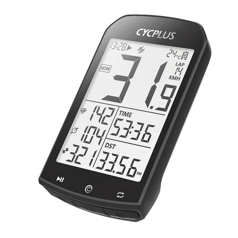 GPS-polkupyörätietokone Cycplus M1, 2,9 tuuman näyttö, Bluetooth