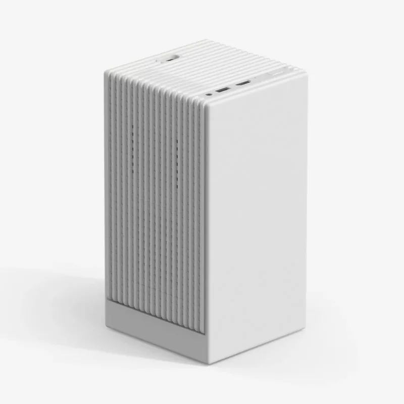 Projektori WANBO Cube 2 Pro 500 ANSI Android TV 11 — kompakti älykäs kotiprojektori, valkoinen
