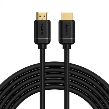 Baseus 2x HDMI 2.0 4K 60Hz kaapeli, 3D, HDR, 18 Gbit/s, 5 m (musta)