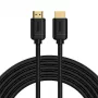 Baseus 2x HDMI 2.0 4K 60Hz kaapeli, 3D, HDR, 18 Gbit/s, 5 m (musta)