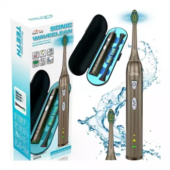 Hammasharja Media-Tech SONIC WAVECLEAN aikuiset ruskea