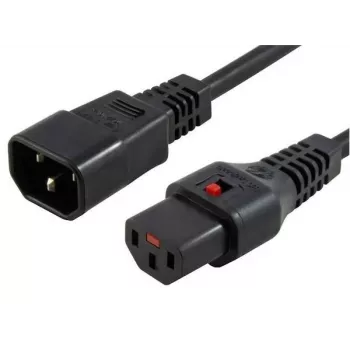 Microconnect PC1024 virtakaapeli musta 1 m C13-liitin C14-liitin