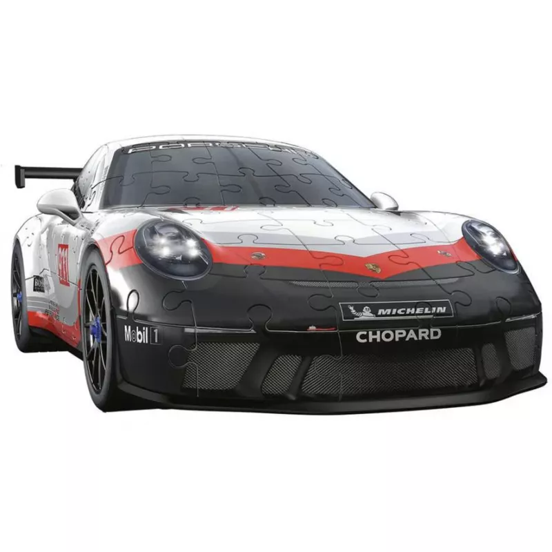 3D-palapeli Ravensburger Iconics Porsche 911 GT3 Cup – rakennussarja