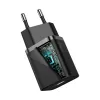 Baseus Super Si pikalaaturi 1C 20W USB-C-kaapelilla Lightning 1m (musta)