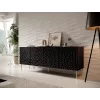 HOLE lipasto 190x40,5x74,5 cm mattamusta