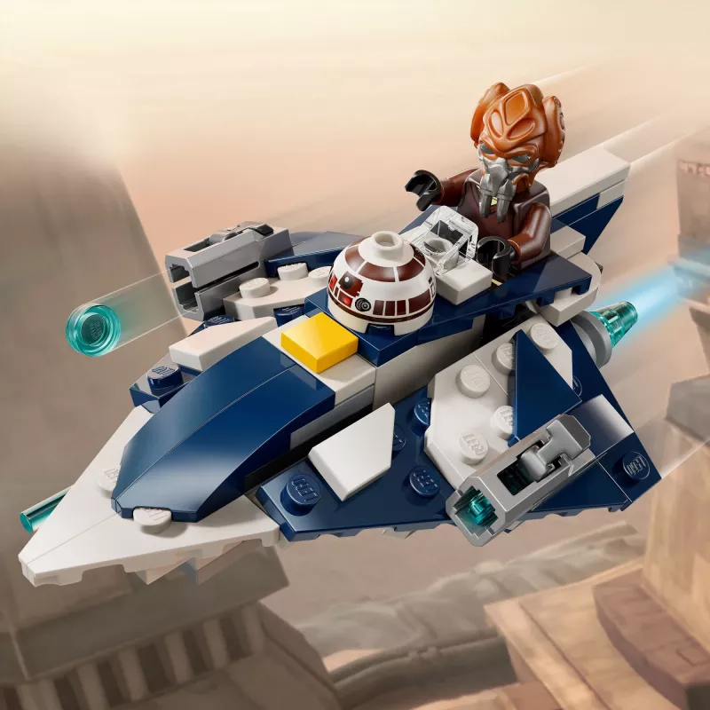 LEGO Microfighter Star Wars Plo Koonsin Jedi-tähtihävittäjä 75400 — 89 osaa, 1 minihahmo, ikä 6+