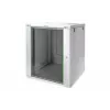 DIGITUS Professional Dynamic Basic Series DN-19 16U-6/6-EC - kotelo - sopii seinäasennukseen - harmaa, RAL 7035 - 16U - 48,3 cm (19)