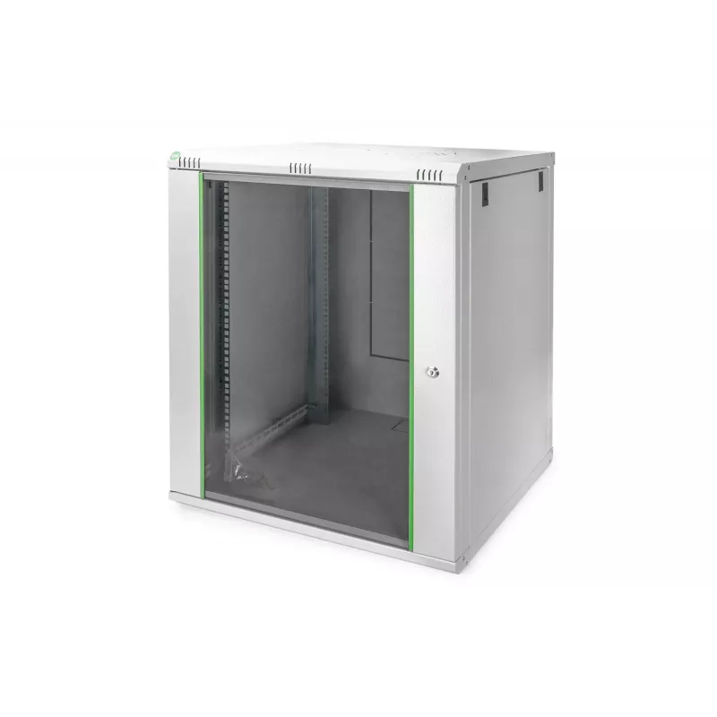DIGITUS Professional Dynamic Basic Series DN-19 16U-6/6-EC - kotelo - sopii seinäasennukseen - harmaa, RAL 7035 - 16U - 48,3 cm (19)