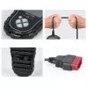 OBDII-diagnostiikkatesteri QOLTEC ProLine 50685 — ajoneuvon OBD-II-skanneri 8V/25V-järjestelmille