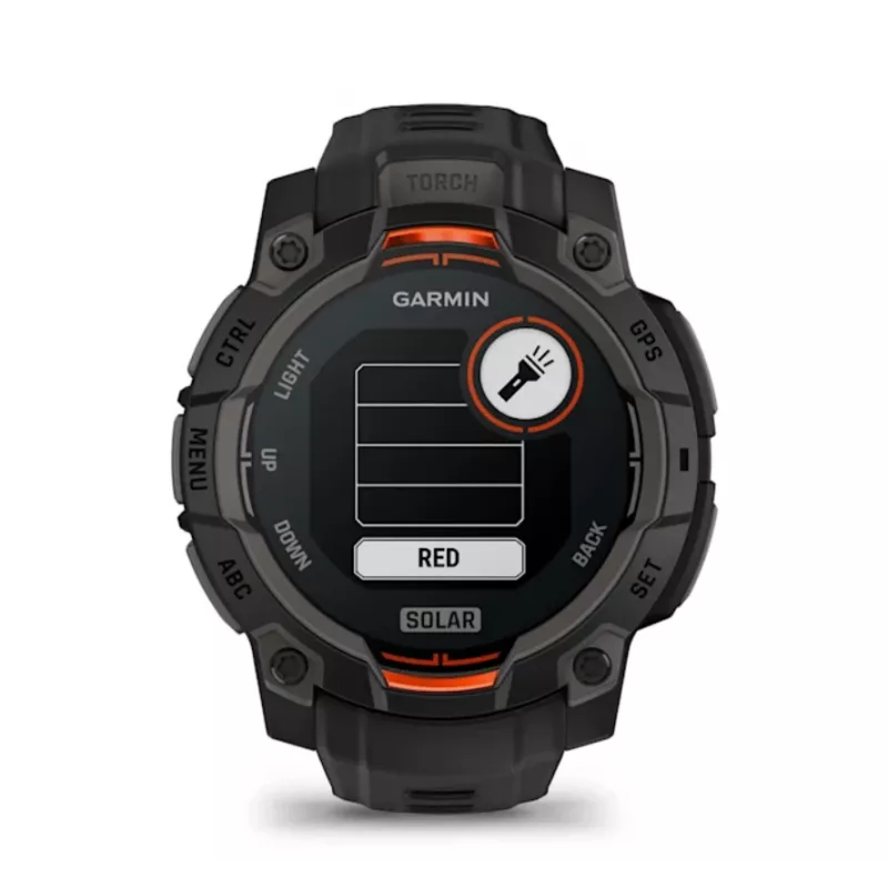 Garmin Instinct® 3 – 45 mm, Solar-kello musta