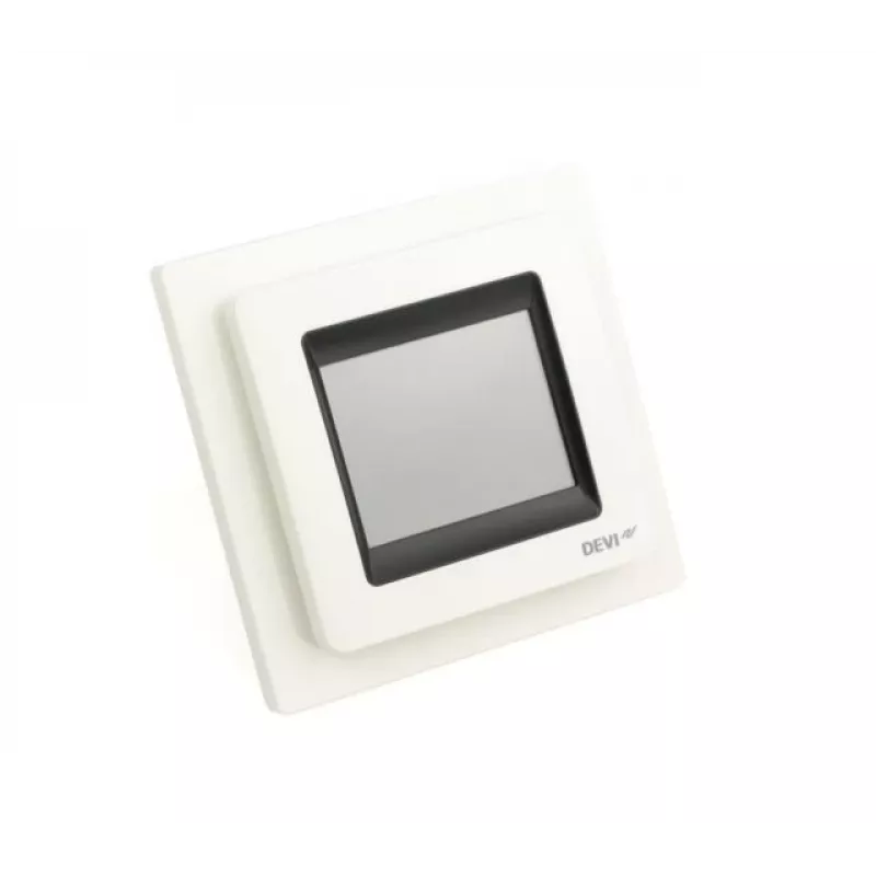 Termostaatti DANFOSS DEVI UP 140F1065 kosketusnäyttö, 16A, katto-/seinäasennus