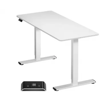 DESK MOTORISED/WHITE WDT221E-W ONKRON