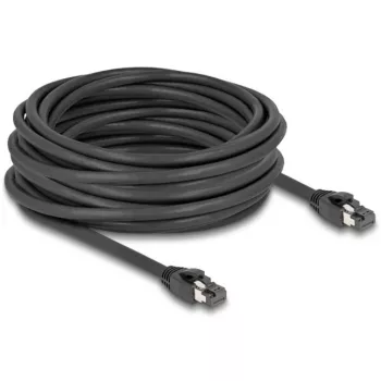 DeLOCK RJ45 verkkokaapeli Cat.8.1 10 m musta