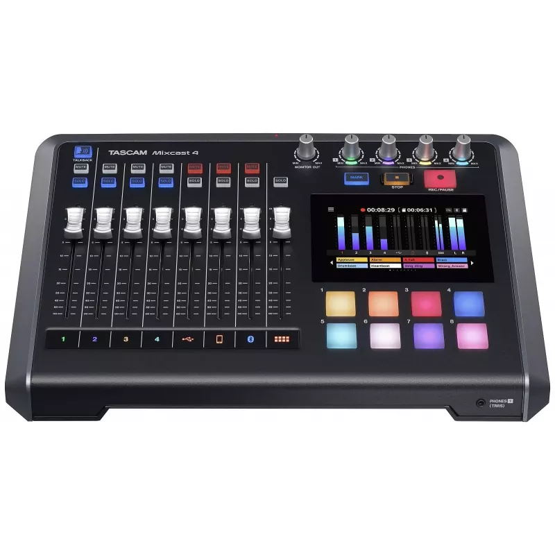 Tascam Mixcast 4 – mikseri podcast-tallennuksiin
