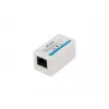 Lanberg AD-RJ45-RJ45-OU6 RJ45-jatkoliitin Cat.6 UTP, valkoinen