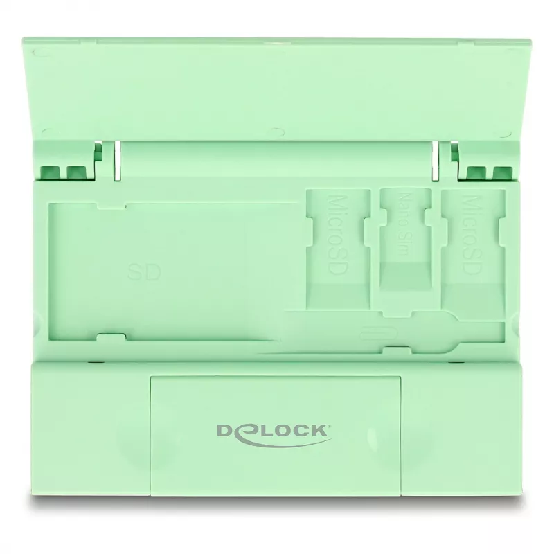 Kortinlukija DeLOCK 91015 USB 3.2 Gen 1 Type-A/Type-C minttu