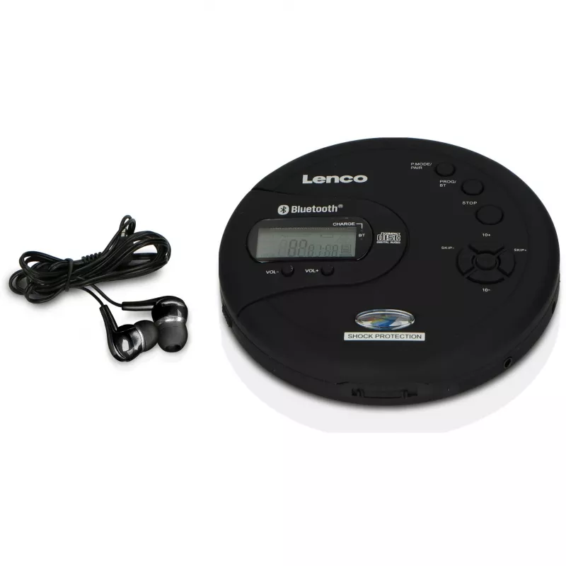 MP3-soitin Lenco CD-300 musta