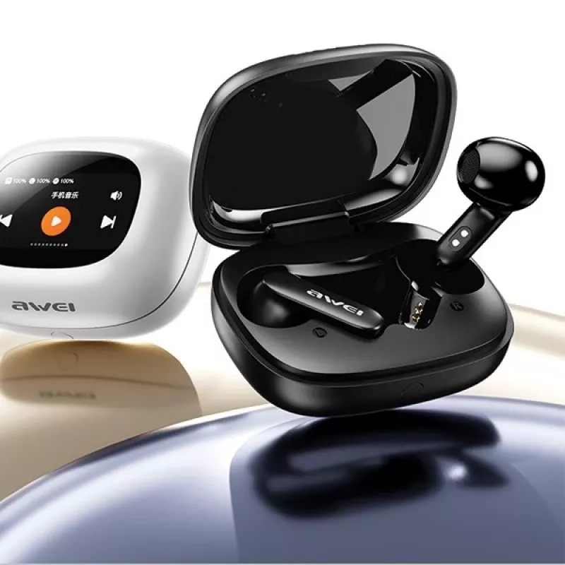 Nappikuulokkeet Bluetooth 5.4 TP97 TWS taajuuskorjain