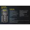 Nitecore UM2 akkulaturi kotitalousparisto DC litiumioni nikkelikadmium