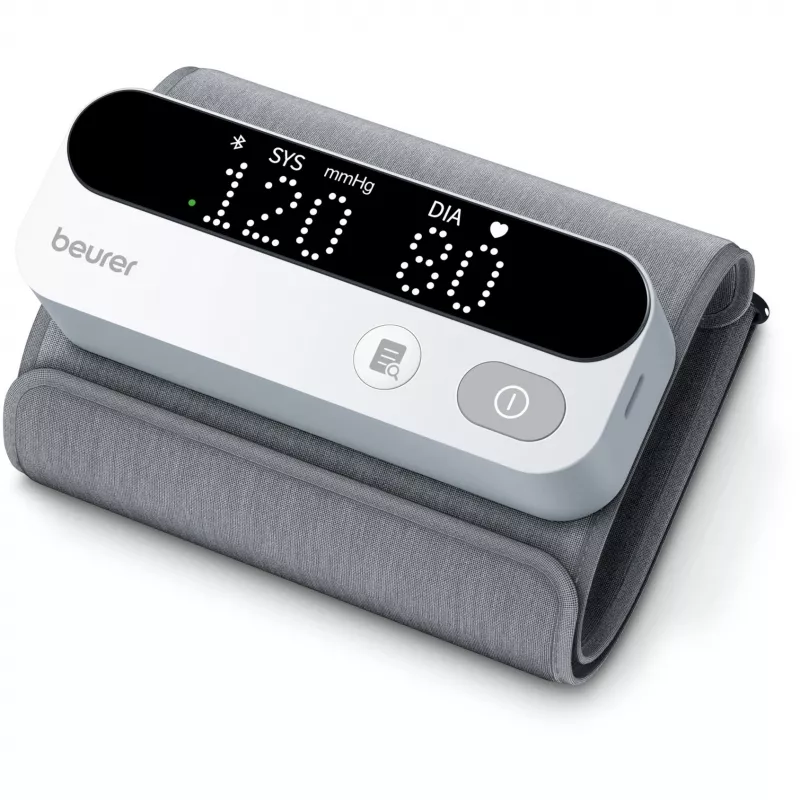 Beurer BM 59 olkavarsiverenpainemittari, Bluetooth, valkoinen/musta