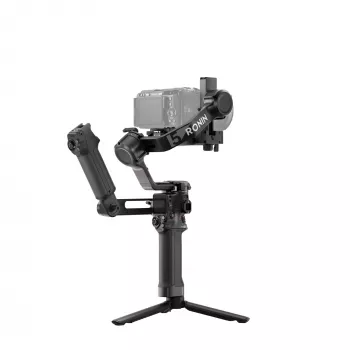 Käsikameravakain DJI RS 5 Combo — alumiini, 30 h akku, 1,46 kg, musta