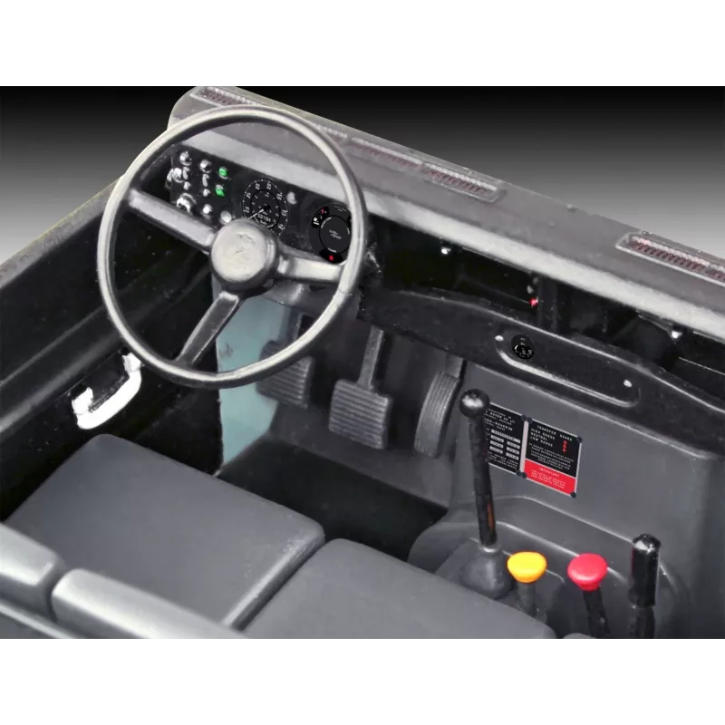 Muovimalli Land Rover Series III