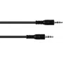 Omnitronic 3,5 mm stereokaapeli 3 m musta – audiokaapeli, malli 30211605