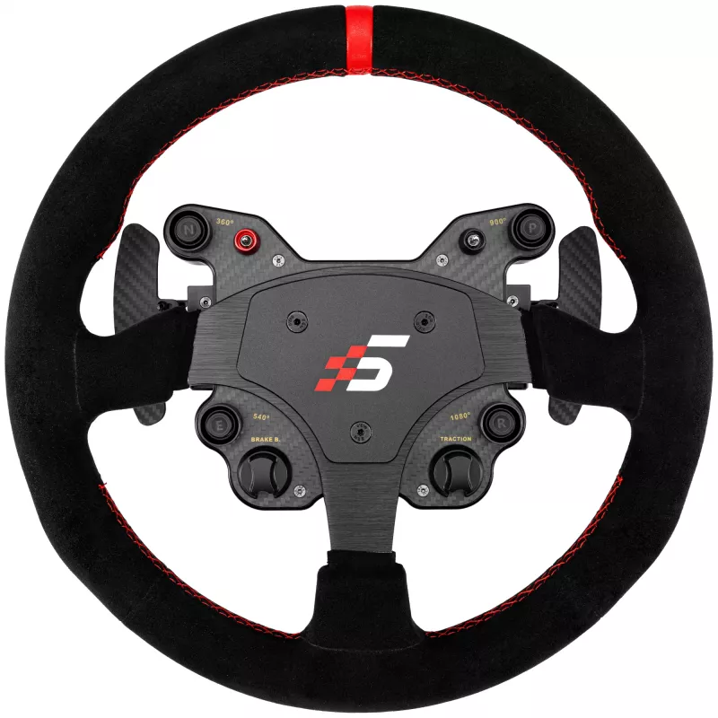 Simagic GT1-SR Alcantara -ratti — GT1-SR(ALCANTARA) Racing-rattikehä, Alcantara-päällyste