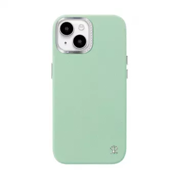 Suojakotelo Joyroom PN-15F1 Starry iPhone 15:lle, vihreä, ohut arki-suojaus