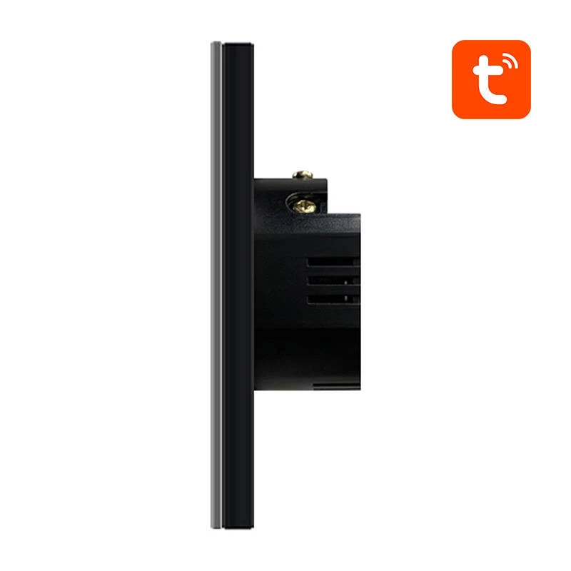 Älykäs valokytkin Avatto ZTS02-EU-B2 ZigBee 2-suuntainen musta, seinäasennus, EU-malli