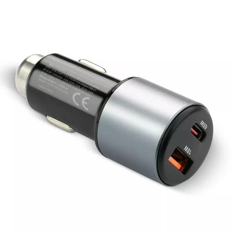 Autolaturi everActive CC-60Q, QC3.0, jopa 83W, USB-autoverkkosovitin