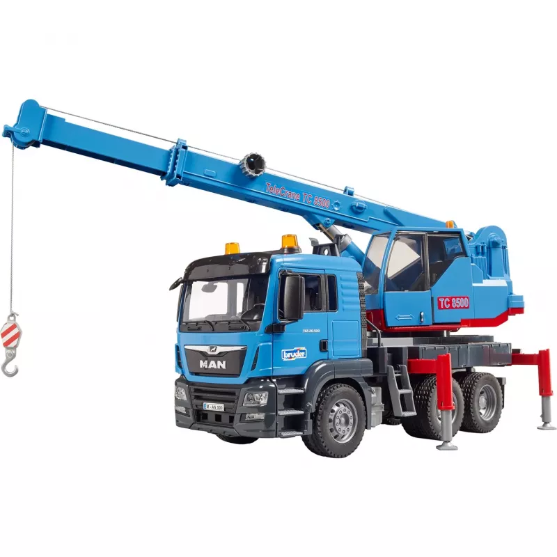 BRUDER MAN TGS nosturiauto sininen ABS 03771