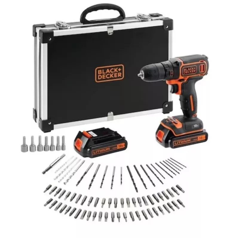 BLACK+DECKER 18V -porakone BDCDC18BAFC-QW